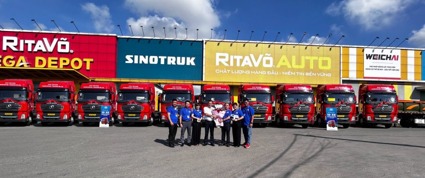 Driving Forward: Asia Dragon Expands Road Freight Capabilities with 10 New Shacman Trucks