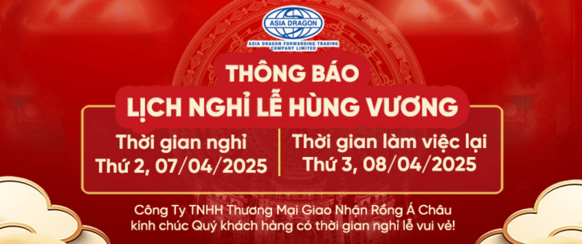 Thông Báo Lịch Nghỉ Lễ Giỗ Tổ Hùng Vương – CÔNG TY TNHH GIAO NHẬN THƯƠNG MẠI RỒNG Á ​​CHÂU