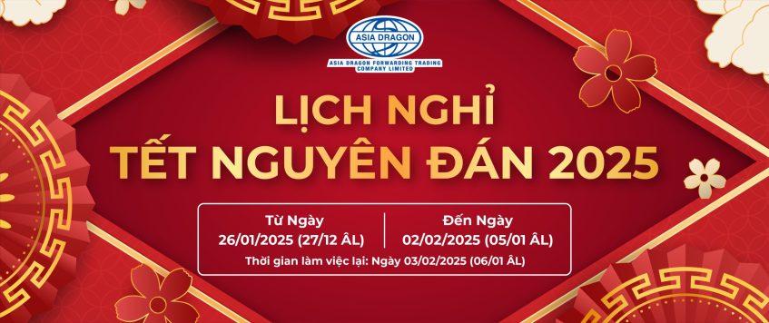 RỒNG Á CHÂU THÔNG BÁO NGHỈ TẾT NGUYÊN ĐÁN